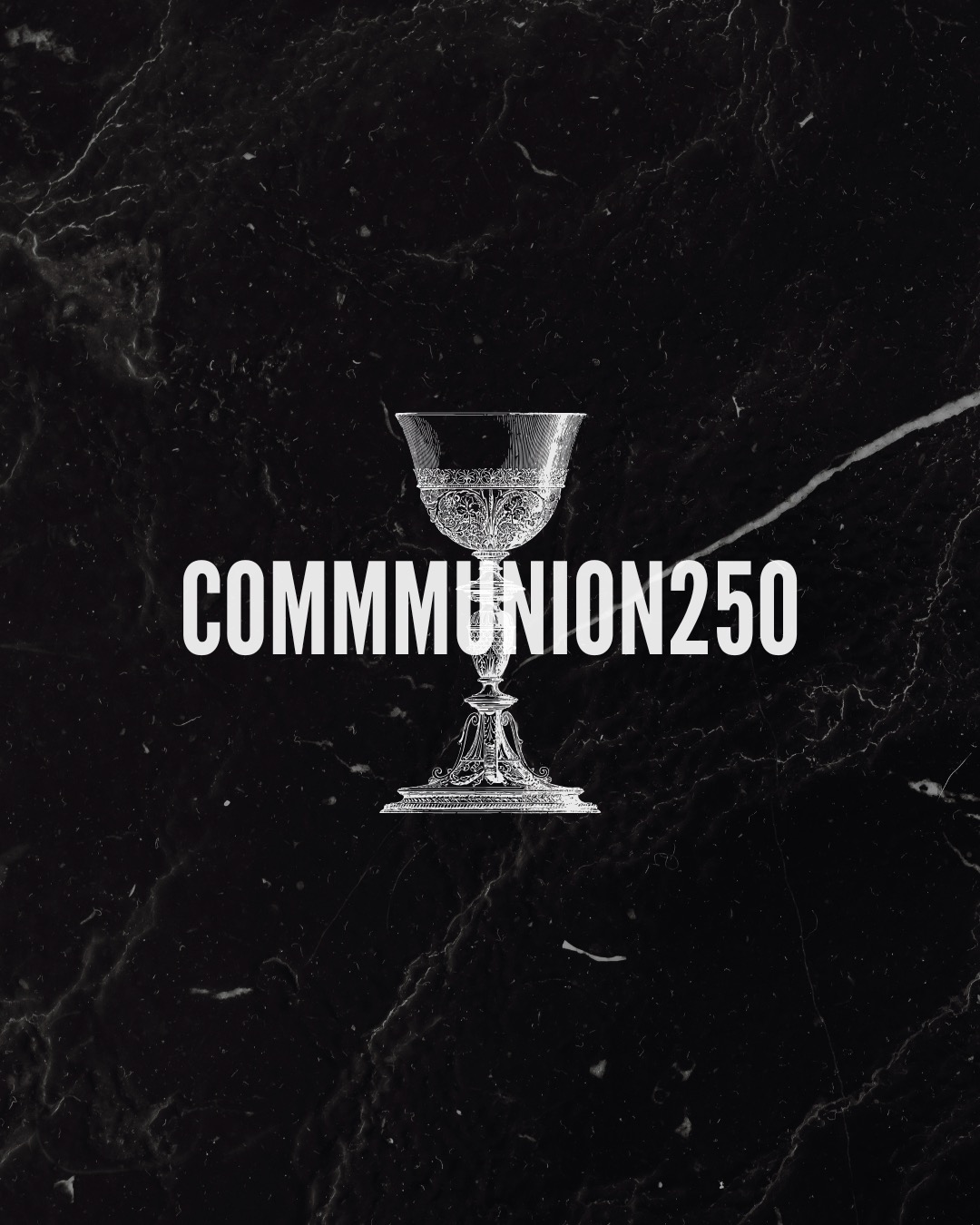 An ornate communion chalice